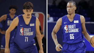 Aday Mara en el NBA Draft Combine 2026