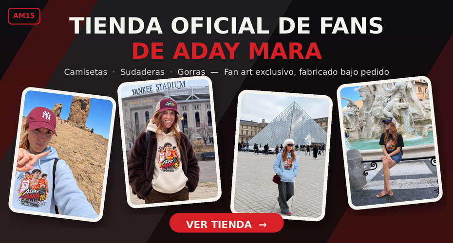 Tienda oficial de fans de Aday Mara