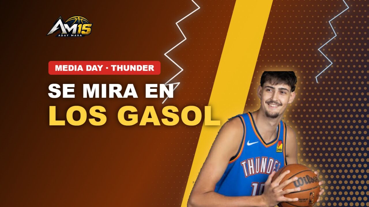 Aday Mara en el Media Day de Oklahoma City Thunder