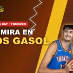 Aday Mara en el Media Day de Oklahoma City Thunder