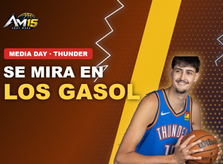 Aday Mara en el Media Day de Oklahoma City Thunder